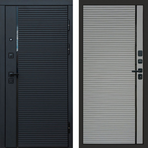 Входная дверь Termo-Door Black Line - Porte Grey софт