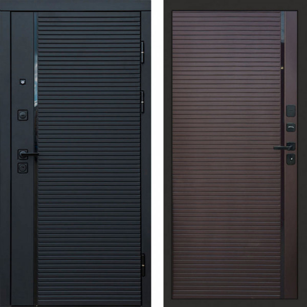 Входная дверь Termo-Door Black Line - Porte Шоколад