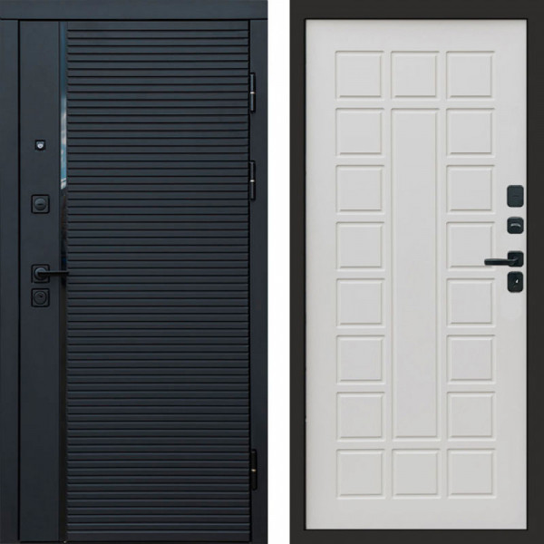 Входная дверь Termo-Door Black Line - Престиж бежевый матовый