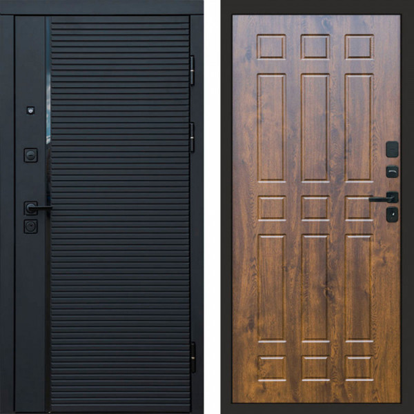 Входная дверь Termo-Door Black Line - Спарта дуб