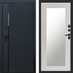 Входная дверь Termo-Door Black Line - Зеркало Триумф лиственница