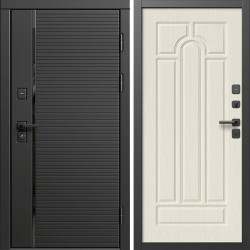Входная дверь Termo-Door Блэк Лайн - Арка лиственница