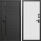 Входная дверь Termo-Door Блэк Лайн - Флэт Белый софт