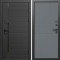 Входная дверь Termo-Door Блэк Лайн - Горизонт Grey софт
