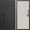Входная дверь Termo-Door Блэк Лайн - Горизонт Слоновая кость