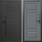 Входная дверь Termo-Door Блэк Лайн - Лион Grey софт