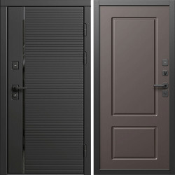 Входная дверь Termo-Door Блэк Лайн - Марсель Шоколад