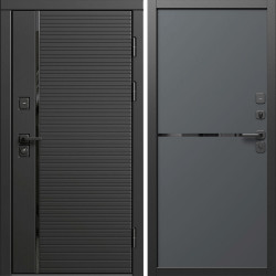 Входная дверь Termo-Door Блэк Лайн - Нео Графит