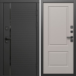 Входная дверь Termo-Door Блэк Лайн - Нео Классика Капучино