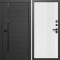 Входная дверь Termo-Door Блэк Лайн - Страйп Белый Софт