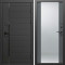 Входная дверь Termo-Door Блэк Лайн - Зеркало Grey Софт