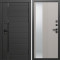Входная дверь Termo-Door Блэк Лайн - Зеркало Люмис Капучино