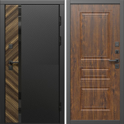 Входная дверь Termo-Door Браш - Классика дуб