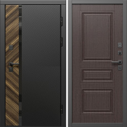Входная дверь Termo-Door Браш - Классика венге