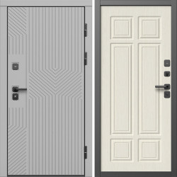 Входная дверь Termo-Door Эклипс Грей Софт - Без серии Лиственница премиум