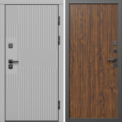 Входная дверь Termo-Door Эклипс Грей Софт - Флэт Дуб
