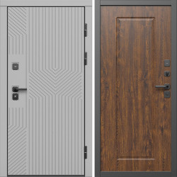 Входная дверь Termo-Door Эклипс Грей Софт - Гранд Дуб