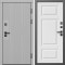 Входная дверь Termo-Door Эклипс Грей Софт - Лион Белый софт