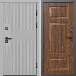 Входная дверь Termo-Door Эклипс Грей Софт - Лион Дуб