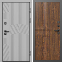 Входная дверь Termo-Door Эклипс Грей Софт - Мастино Дуб