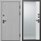 Входная дверь Termo-Door Эклипс Грей Софт - Зеркало Фацет Белый софт