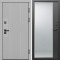 Входная дверь Termo-Door Эклипс Грей Софт - Зеркало Фацет Черный кварц+тонировка серая