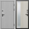 Входная дверь Termo-Door Эклипс Грей Софт - Зеркало Люмис Соновая Кость