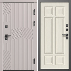 Входная дверь Termo-Door Эклипс Капучино - Без серии Лиственница премиум