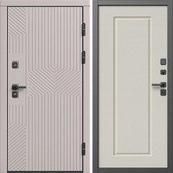 Входная дверь Termo-Door Эклипс Капучино - Гранд Слоновая кость