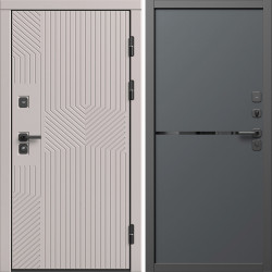 Входная дверь Termo-Door Эклипс Капучино - Нео Графит