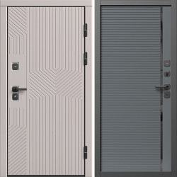 Входная дверь Termo-Door Эклипс Капучино - Порте Grey софт
