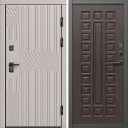 Входная дверь Termo-Door Эклипс Капучино - Престиж венге