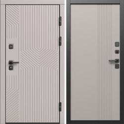 Входная дверь Termo-Door Эклипс Капучино - Страйп Капучино