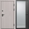 Входная дверь Termo-Door Эклипс Капучино - Зеркало Фацет Черный кварц+тонировка серая