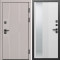 Входная дверь Termo-Door Эклипс Капучино - Зеркало Люмис Белый Софт