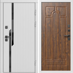 Входная дверь Termo-Door Флекс Вайт - Арка дуб