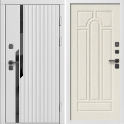 Входная дверь Termo-Door Флекс Вайт - Арка лиственница