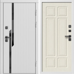Входная дверь Termo-Door Флекс Вайт - Без серии Лиственница премиум