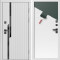 Входная дверь Termo-Door Флекс Вайт - Гладкая Панель Под Покраску (грунт)