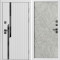 Входная дверь Termo-Door Флекс Вайт - Лучи бетон светлый