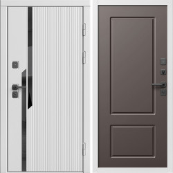 Входная дверь Termo-Door Флекс Вайт - Марсель Шоколад