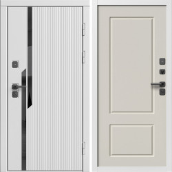 Входная дверь Termo-Door Флекс Вайт - Марсель Слоновая кость