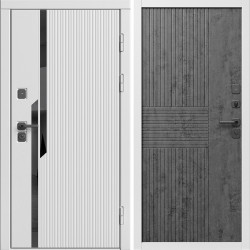 Входная дверь Termo-Door Флекс Вайт - Мастино Бетон темный
