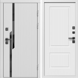 Входная дверь Termo-Door Флекс Вайт - Нео Классика Белый Софт