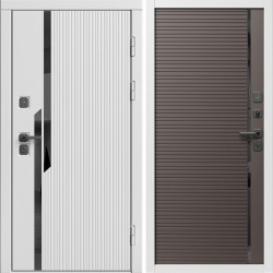 Входная дверь Termo-Door Флекс Вайт - Порте Шоколад