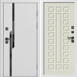 Входная дверь Termo-Door Флекс Вайт - Престиж бежевый матовый