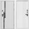 Входная дверь Termo-Door Флекс Вайт - Страйп Белый Софт