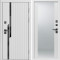 Входная дверь Termo-Door Флекс Вайт - Зеркало белый софт