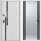 Входная дверь Termo-Door Флекс Вайт - Зеркало Grey Софт