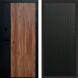 Входная дверь Termo-Door Флэш - Flat Черный кварц